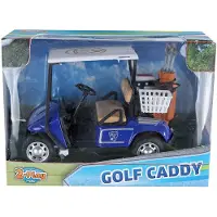 2 play Golf Caddy met Golfclubs