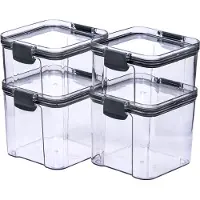 Krumble Voorraadpotten set van 4 460 ml + 460 ml + 700 ml + 700 ml