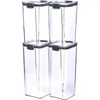 Krumble Voorraadpotten set van 4 700 ml + 700 ml + 1800 ml + 1800 ml