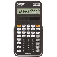 Fiamo FI-ECO30BK Calculator Fiamo ECO 30 BK Zwart-wit
