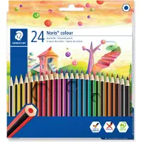 Staedtler Noris Kleurpotlood Kleurenassortiment 981104 24 Stuks
