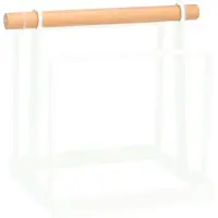 Krumble QUVIO Snijplank houder - Metaal - Wit