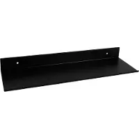 QUVIO Wandplank - Metaal - 12 x 40 x 4 cm