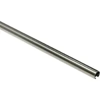 Gardinia gordijnroede met binnenrail, Ø 16 mm, roestvrijstalen look, 160 cm, artikelnummer 32231