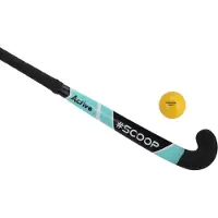 Scoop Straat Hockeyset - Street Hockey Set - Licht blauw - Hockeystick Junior - 32 Inch