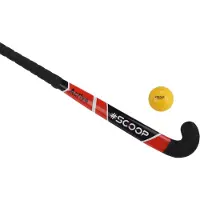 Scoop Straat Hockeyset - Street Hockey Set - Rood - Hockeystick Junior - 28 Inch