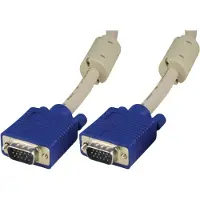 Deltaco RGB-8G, VGA (D-Sub), VGA (D-Sub) VGA monitor kabel, 1m