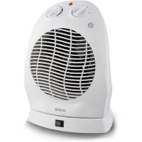 Sogo - 18320 - Elektrische Ventilatorkachel - 2000 Watt