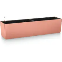 Lechuza BALCONERA Color 80 - Plantenbak - met uitneembare binnenbak - met bewateringssysteem - ALL-IN-ONE set met LECHUZA-PON - koraalrood