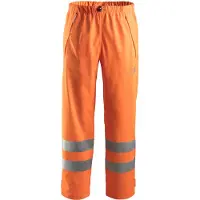 Snickers Workwear Regenbroek Pu High Visibility 8243 | Maat: M