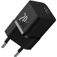 Baseus GaN5 Fast Charger USB-C (20W, zwart)