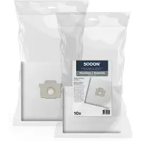 SQOON microvezel stofzuigerzakken 10 zakken (123schoon huismerk)