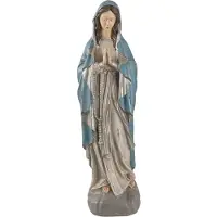 Clayre & Eef Beeld maria 15x11x50 cm polyresin woonaccessoires