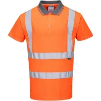 Portwest Poloshirt oranje reflecterend L / Oranje