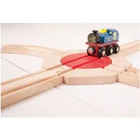 Bigjigs - Rails - Draaischijf 4 richtingen