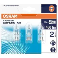 Osram 10x G9 Halogeen Steeklamp | 35W 460lm 2800K 230V | Dimbaar