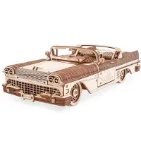 Ugears Cabriolet VM-05 - Houten 3D-puzzel modelbouw - 735 onderdelen