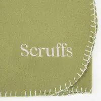 Scruffs Expedition Fleece Pet Blanket – Zachte hondendeken voor in huis of onderweg - Kleur: Groen, Maat: Large