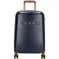 Charm London Travel Trolley S blauw