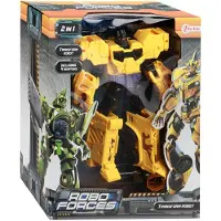 Toi-Toys Autorobot Roboforces Junior 26 Cm 4-delig