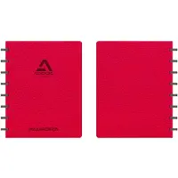 Aurora Schrift adoc business a5 lijn 144pag 90gr rood | 10 stuks