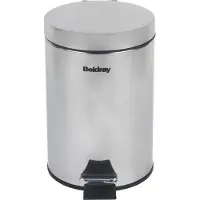 Beldray Badkamer Pedaalemmer - Rvs, Rond, Soft Close, 3L