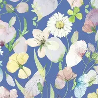 IHR Servetten "SADA summer blue" 33x33 cm
