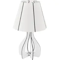 Eglo Cossano - Tafellamp - 1 Lichts - Ø255mm. - Wit