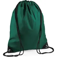 Bagbase Premium Gymsac Sporttas - 11 Liter Bottle Green