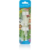 Brush-Baby BRB241, 4 stuks, Transparant, Wit, , Blisterverpakking