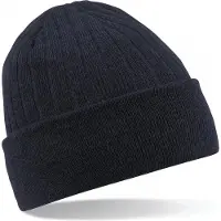 Beechfield Thinsulate Beanie Dark Graphite