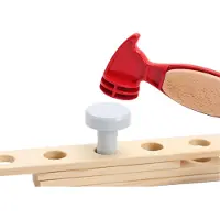 Small Foot houten werkbank met accessoires 37 cm
