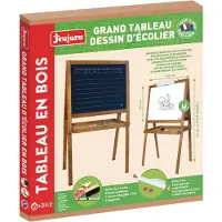 Jeujura Dubbelzijdig krijtbord Jeujura Large Drawing Board of Schoolboys