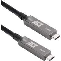 ACT USB-C 3.2 Gen2 Active Optical Cable (AOC), voor touchpanels, video, data, power, 5m