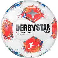 Derbystar Voetbal Brillant APS Bundesliga V25 FIFA Quality Pro 2025/26 Wedstrijdbal - Wit/Multicolor