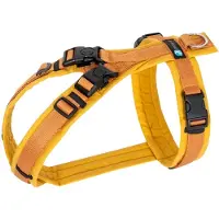 AnnyX Hondentuig - OPEN - Hoeft niet over de kop - Amber - maat L - Borstomvang 70-86cm - Gewicht hond 26-38 kg