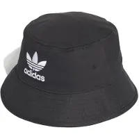 Adidas Originals Hoed 'Trefoil' zwart / wit