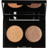Korres Make-up OgenVolcanic Minerals Velvet Dual Oogschaduwpalette 28 Golden Amber