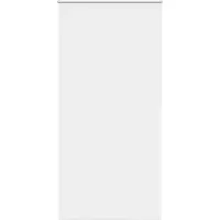 vidaXL Rolgordijn verduisterend 100x210cm stofbreedte 95,7cm wit