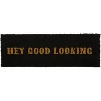 Present Time deurmat hey good looking - 75x25x1,5cm