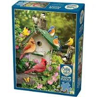 Cobble Hill Puzzel 500 Stukken: Zomerhuisje voor Vogels