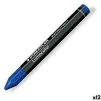Staedtler Lumocolor 236 omnigraph permanent Markeerkrijt Blauw 12 stuk(s)