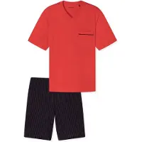 Schiesser Shortama red 179109 64/5XL