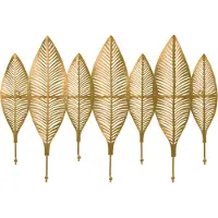 QUVIO Wandkapstok – 7 Veren en 7 haken