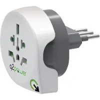 Q2 Power 1.100180 Reisstekker Welt nach Italien