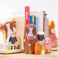 Tidlo Tildo Houten Matruschka / Matroesjka Boerderij T0532
