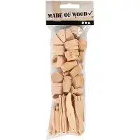 Creativ Company Houten keukengerei, 50dlg.