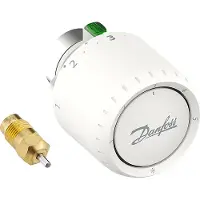 Danfoss Thermostaatknop Ø26mm Wit