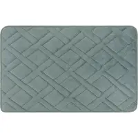 QUVIO Badmat rechthoek - Waterabsorberend - 50 x 80 cm - Microvezel