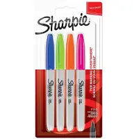 Sharpie Fine Marker 4-pack Fun